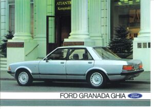 Prospekt Ford Granada  Ghia Juli 1979