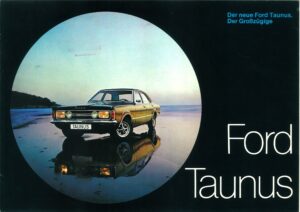 Prospekt Ford Taunus Oktober 1970
