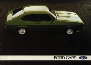 Prospekt Ford Capri 2 1976